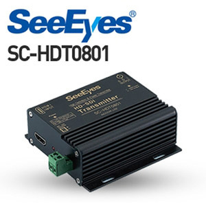 [씨아이즈(주)] HDMI to HD-SDI 컨버터+전원 중첩 SC-HDT0801
