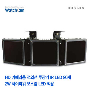 [판매중지] [와치캠] HD카메라용 적외선 투광기 IH3 SERIES [단종]
